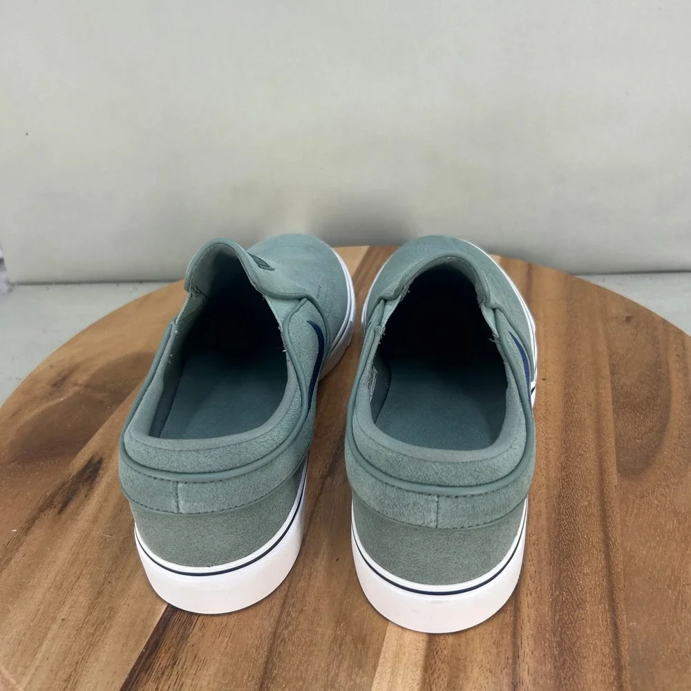 Nike SB Zoom Stefan Janoski Slip RM Teal Blue Suede Shoes FN5893-300 Men Size 12